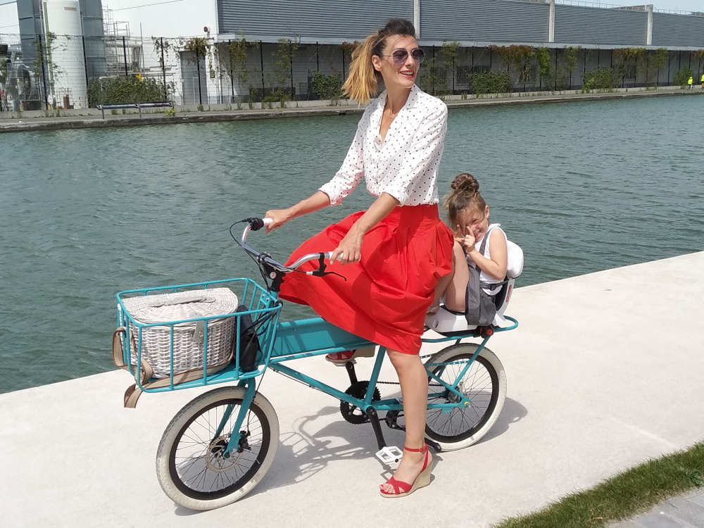 Guppy Junior - Siège enfant transport vélo sur porte bagage arrière